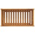 Jardinera con forro madera maciza de acacia 80x42x40