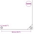 Lona 650 g/m² 3x4 m