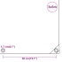 Lona gris antracita 3x5 m 650