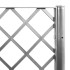 Jardinera con enrejado PP gris claro 80x40x142