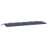 Cojines banco jardín 2 uds tela Oxford azul marino 180x50x7