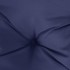 Cojines banco jardín 2 uds tela Oxford azul marino 180x50x7