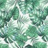 Cojines banco jardín 2 uds tela estampado de hojas 200x50x7