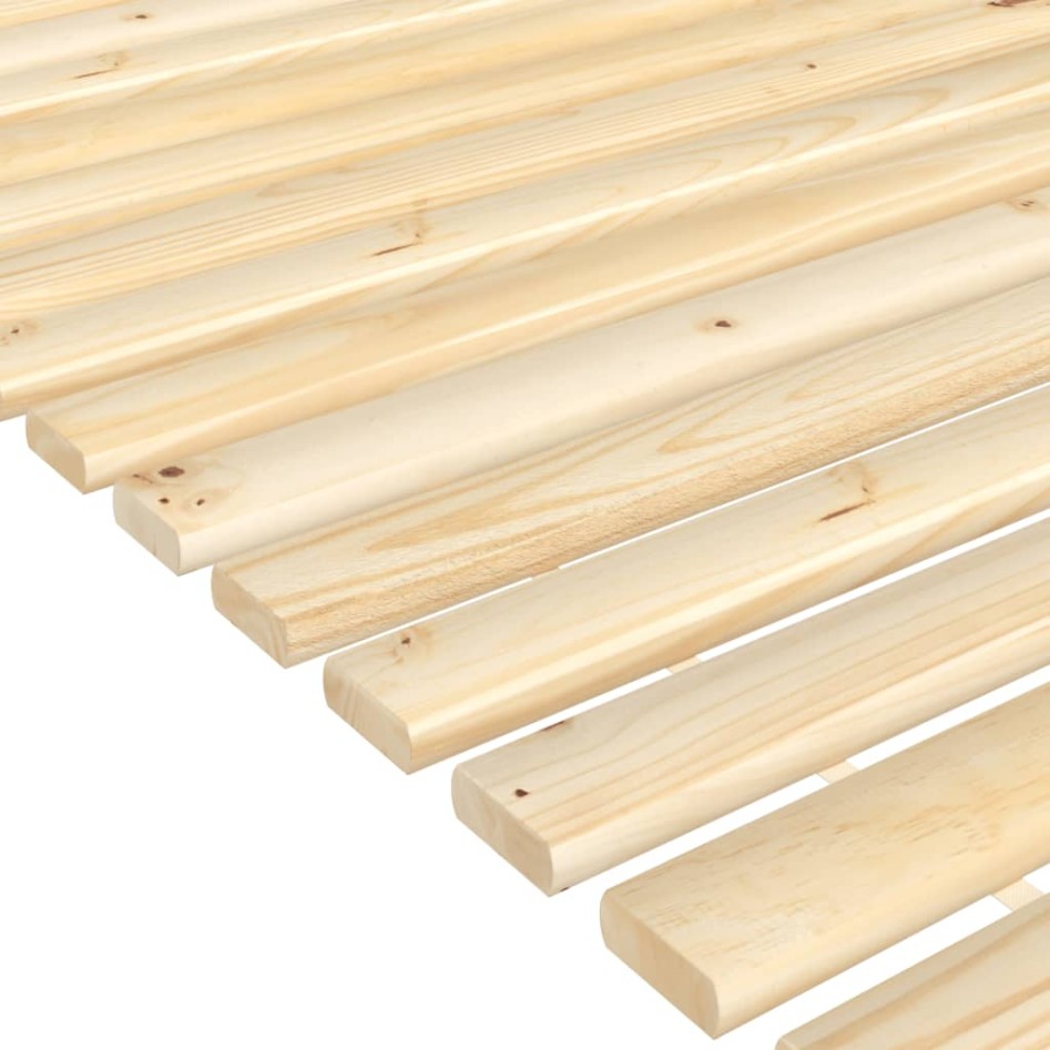 Láminas de somier de cama madera maciza de pino 90x200