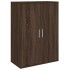Aparador de madera de ingeniería roble marrón 60x31x84