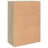 Aparador de madera de ingeniería roble Sonoma 60x31x84