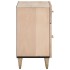 Mesita de noche madera maciza de mango 50x33x60