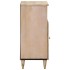 Armario auxiliar madera maciza de mango 60x33x75