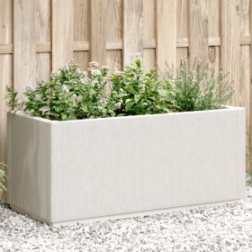 Jardinera PP blanco 80x36x35