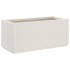Jardinera PP blanco 80x36x35
