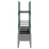Jardinera con enrejado PP gris claro 160x40x142,5