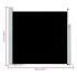 Toldo lateral retráctil de jardín negro 170x300