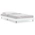 Estructura de cama madera de ingeniería blanca 90x200