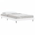 Estructura de cama madera de ingeniería blanca 90x200