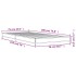 Estructura cama madera ingeniería metal roble humo 75x190