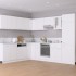 Armario colgante cocina madera ingeniería blanco 60x31x60