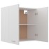 Armario colgante cocina madera ingeniería blanco 60x31x60