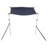 Toldo T-Top extensión azul marino 170x208x(115-183)