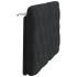 Cabecero de cama acolchado terciopelo negro 140