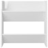 Zapateros de pared 4 uds contrachapada blanco brillo