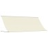 Toldo retráctil de tela y acero crema 350x150