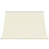Toldo retráctil de tela y acero crema 250x150