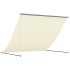 Toldo retráctil de tela y acero crema 250x150
