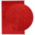 Alfombra de pelo corto OVIEDO rojo 140x200