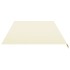 Tela de repuesto para toldo crema 6x3,5