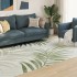 Alfombra interior exterior antideslizante pelo corto 190x300