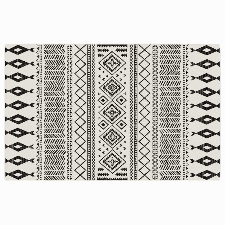 Alfombra interior exterior antideslizante pelo corto 190x300