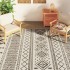 Alfombra interior exterior antideslizante pelo corto 190x300