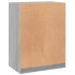 Armario de madera de ingeniería gris Sonoma 77x48x102