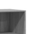 Armario de madera de ingeniería gris Sonoma 77x48x102