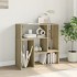 Muebles de TV 2 uds madera ingeniería roble Sonoma 75x30x50