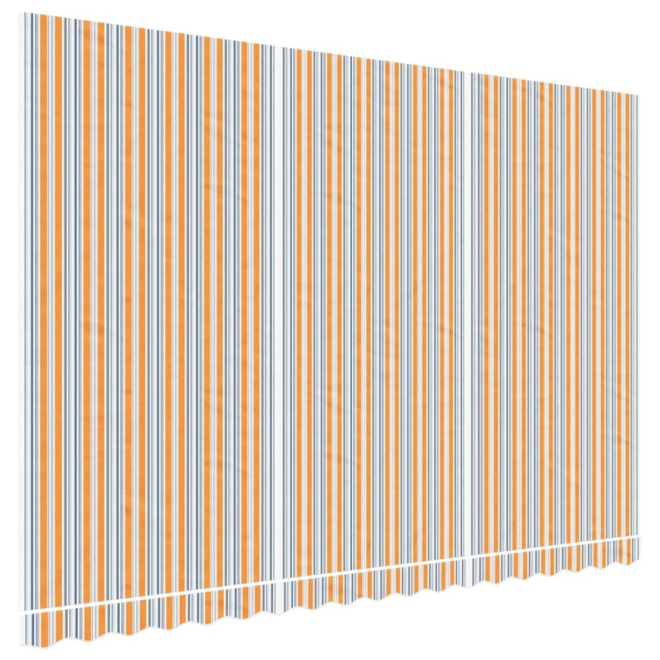 Tela de repuesto de toldo rayas de colores 4,5x3