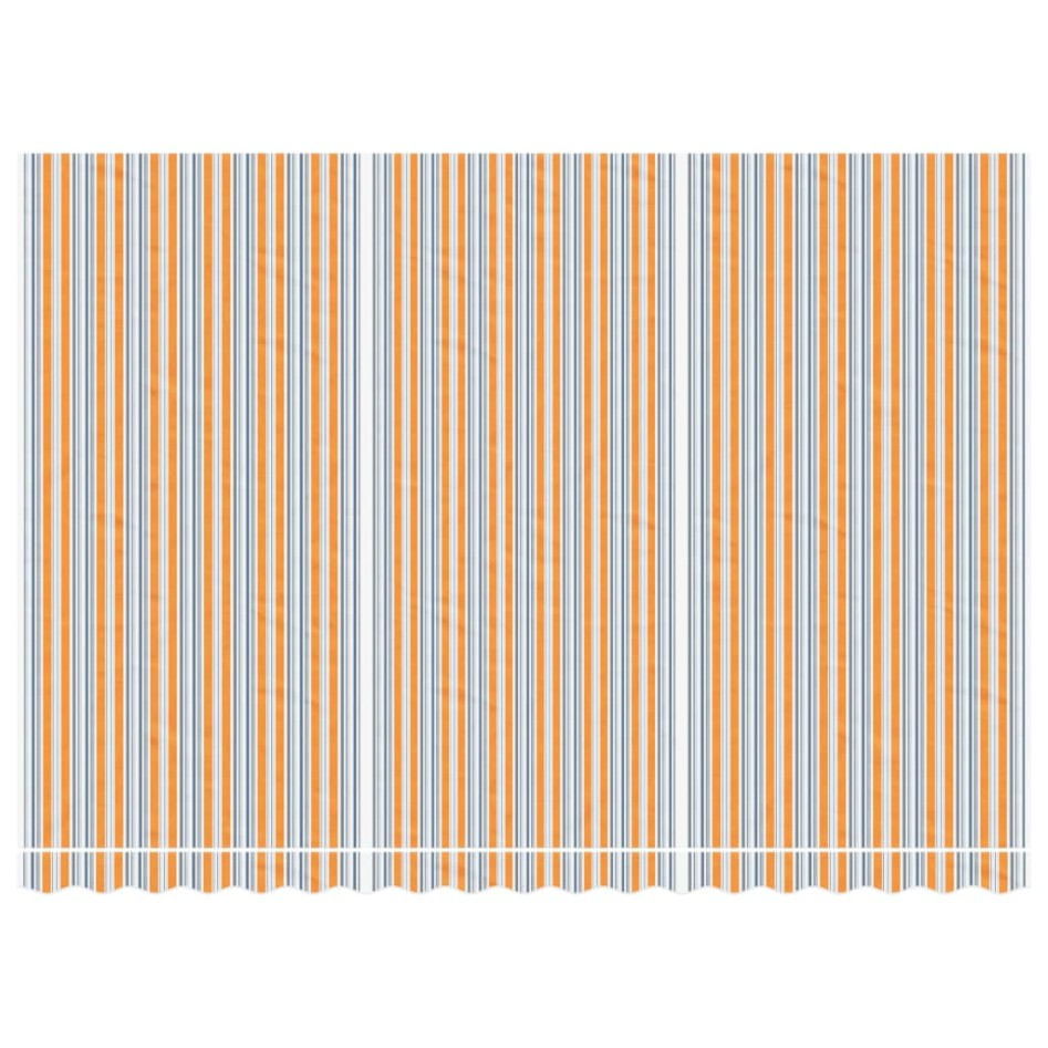 Tela de repuesto de toldo rayas de colores 4,5x3