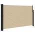 Toldo lateral retráctil beige 117x300