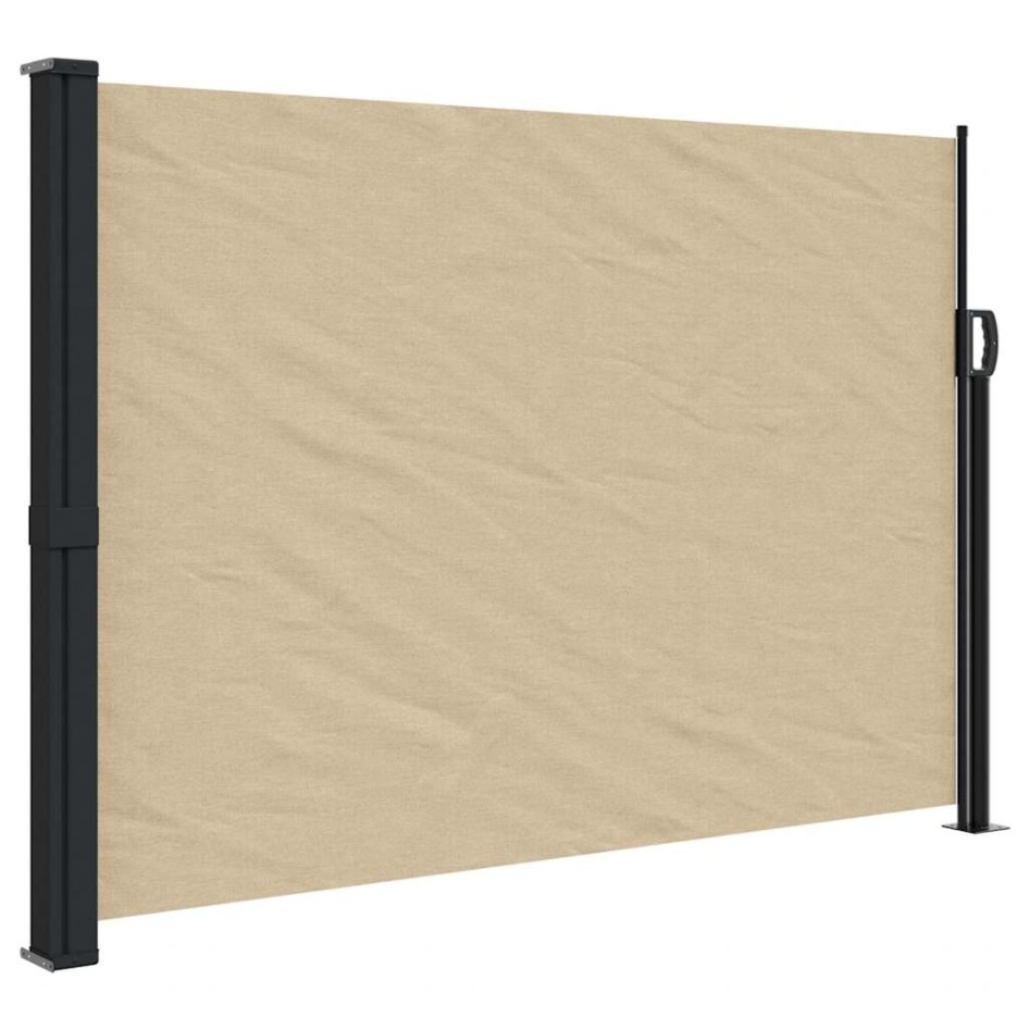 Toldo lateral retráctil beige 140x300