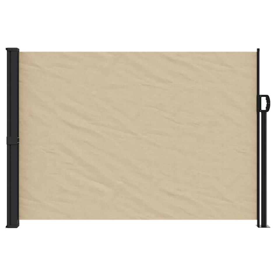Toldo lateral retráctil beige 140x300