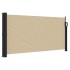 Toldo lateral retráctil beige 100x300