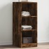 Armario de madera de ingeniería roble ahumado 48x41x102