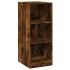 Armario de madera de ingeniería roble ahumado 48x41x102
