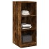 Armario de madera de ingeniería roble ahumado 48x41x102