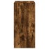 Armario de madera de ingeniería roble ahumado 48x41x102