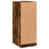 Armario de madera de ingeniería roble ahumado 48x41x102