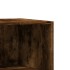 Armario de madera de ingeniería roble ahumado 48x41x102