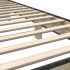 Estructura cama madera ingeniería metal roble Sonoma 90x190