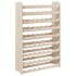 Botellero madera maciza de pino 72,5x25x111,5