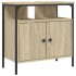 Armario lavabo baño madera ingeniería roble Sonoma 60x30x60